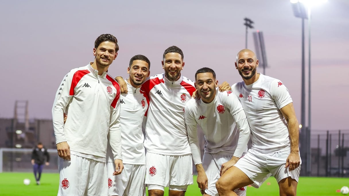زياش وأمرابط يغادران بعثة الوداد نحو هولندا بعد الفوز على نيروبي