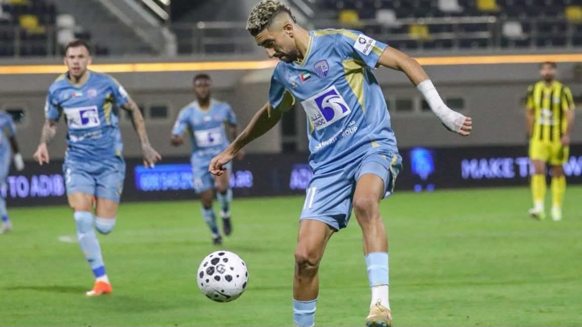 المغربي محمد الخلوي يواصل التألق في الدوري الإماراتي بهدف جديد مع الظفرة