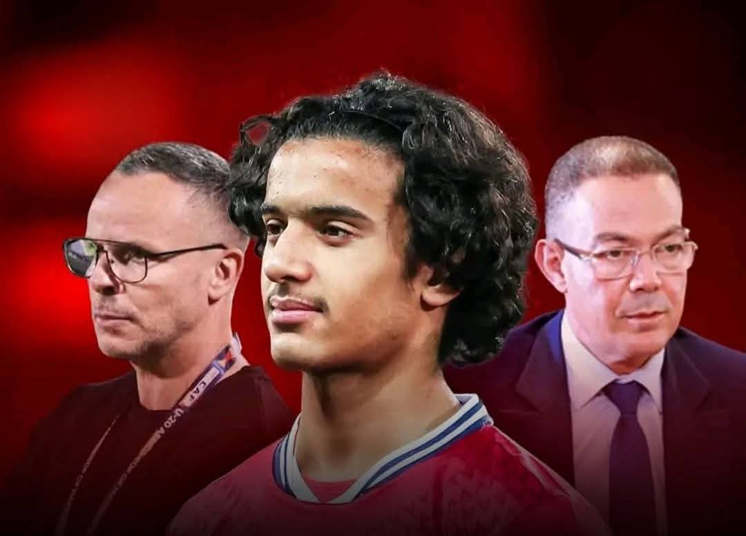 وهبي:أيوب بوعدي تحت متابعة الطاقم التقني للمنتخب المغربي