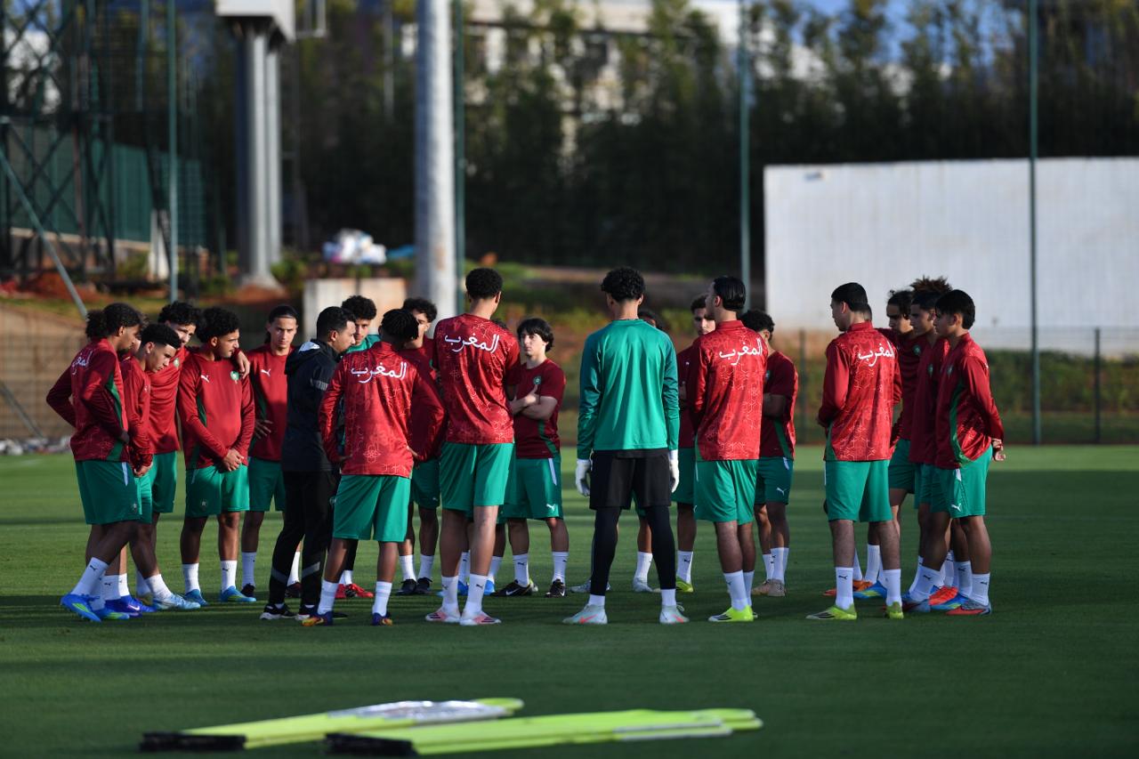 المنتخب الوطني لاقل من 17 سنة يختتم استعداداته للقاء إثيوبيا