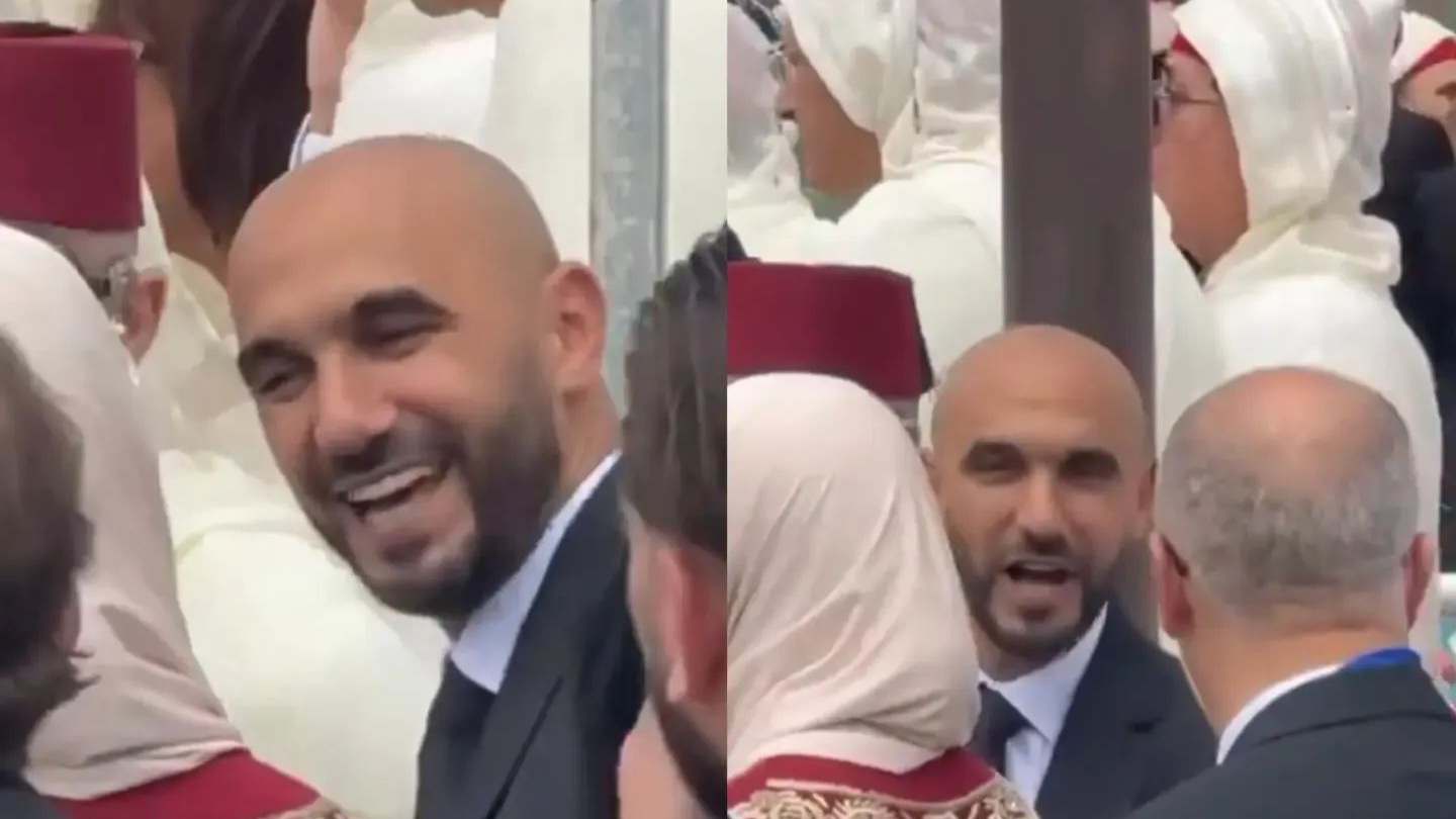 وليد الركراكي يحضر احتفالات عيد العرش المجيد بالقصر الملكي في تطوان