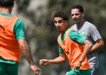 قبل السفر إلى طنجة.. المنتخب المغربي يواصل تحضيراته لمواجهة مالي